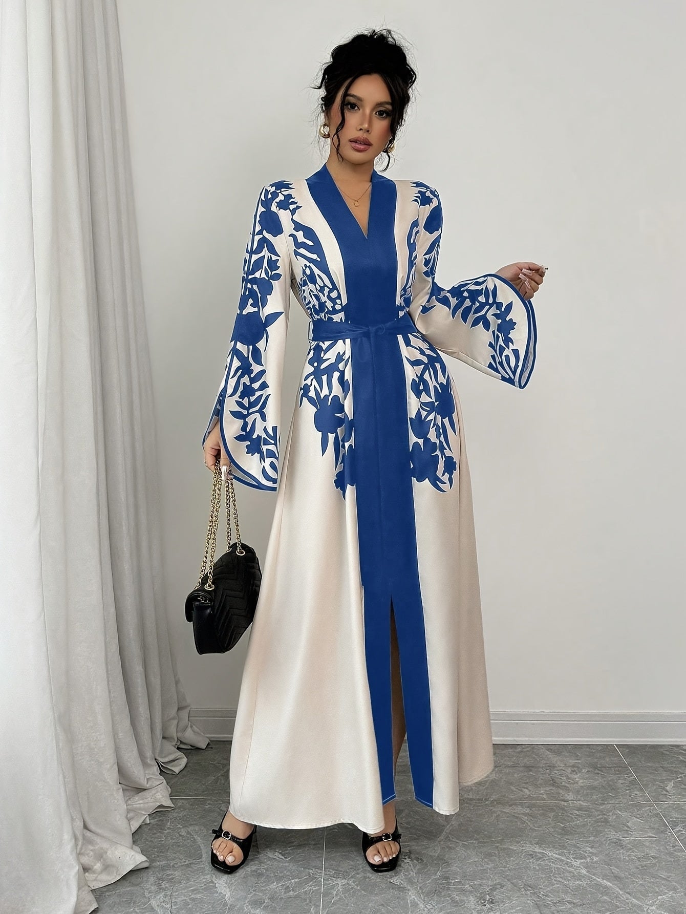 FLOREALE ELEGANTE MAXI ABITO